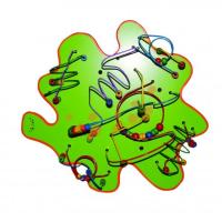 Дидактическая панель с лабиринтом "Бусинки"