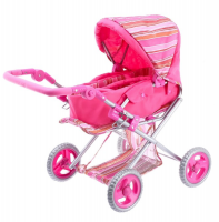 Коляска для кукол зимняя с переноской, ручка регулируется